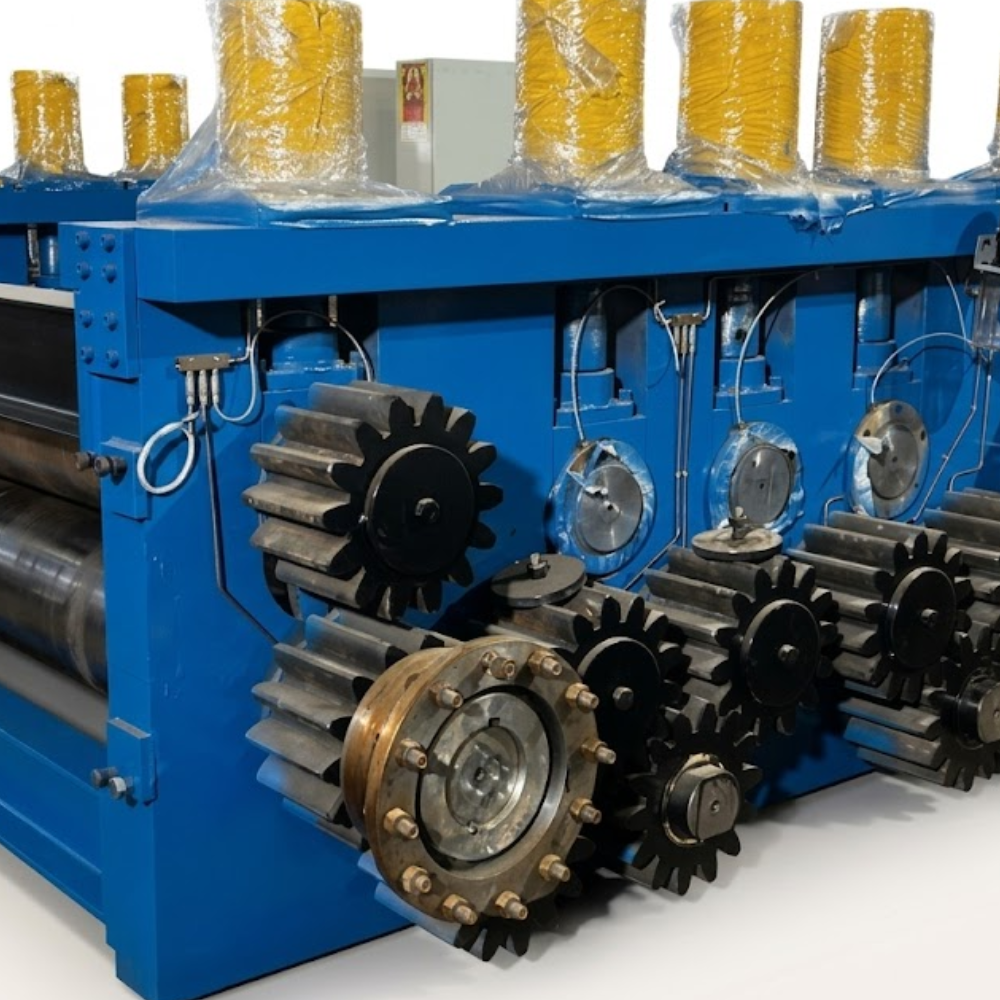 Sheet straightener machine